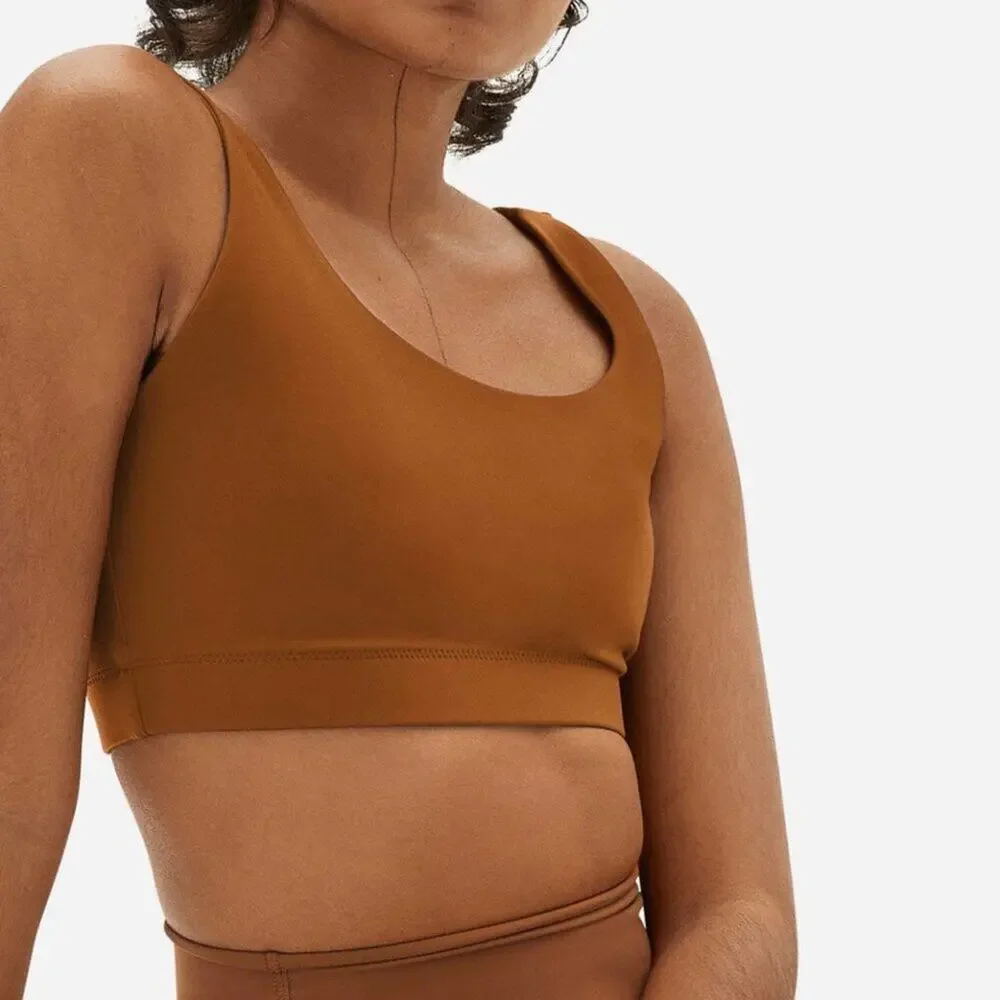 Everlane · Women's XS · The Perform Sports Bra · Copper · NWT · Supportive